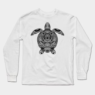 Turtle Mandala Long Sleeve T-Shirt